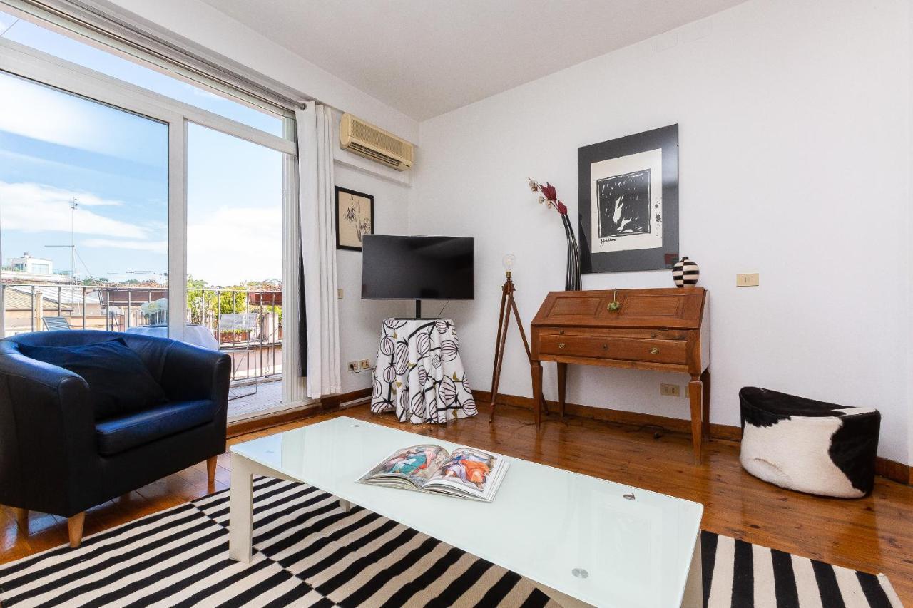 Lovely New Attic, Piazza Del Popolo! Рим Экстерьер фото