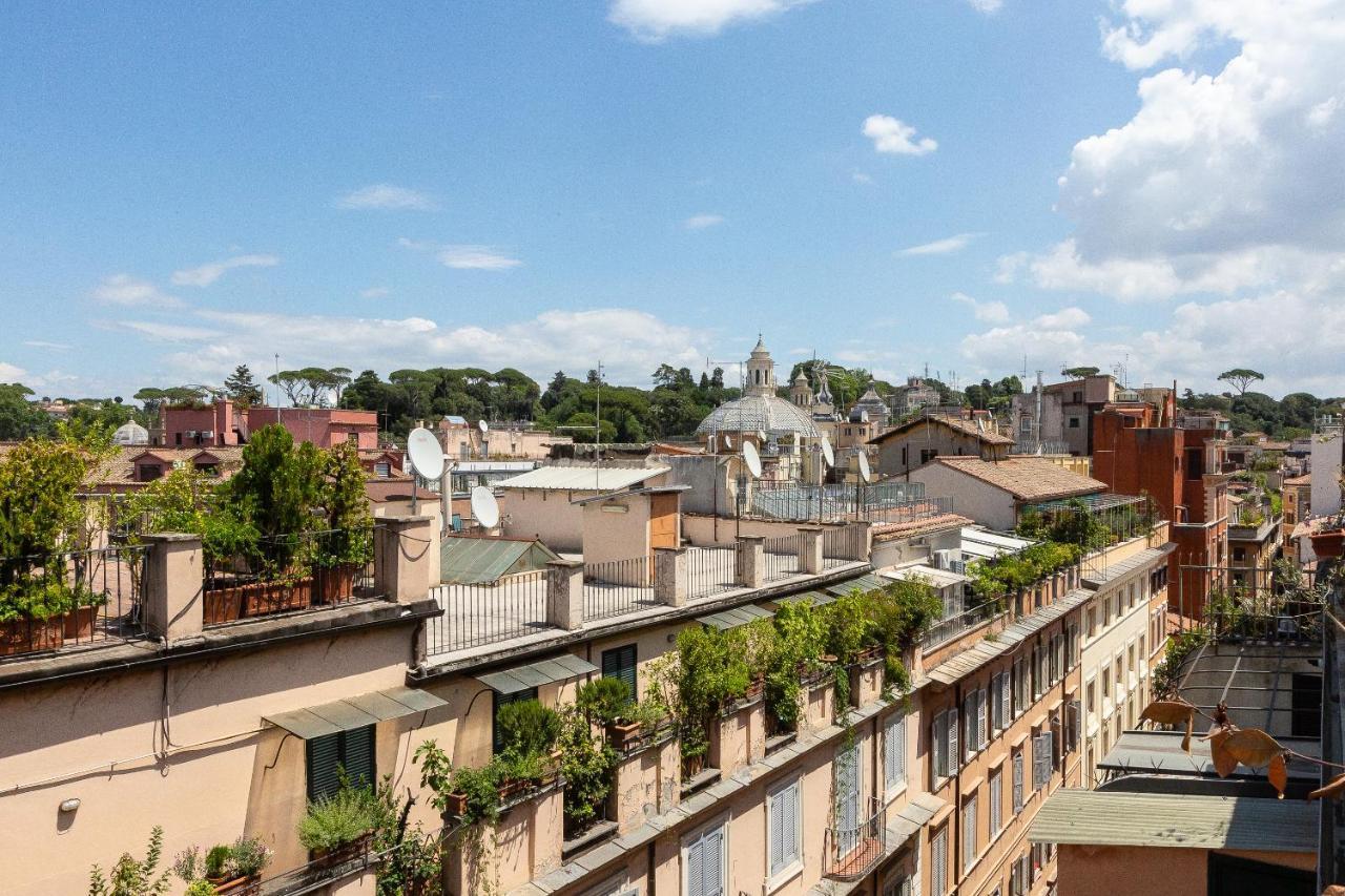 Lovely New Attic, Piazza Del Popolo! Рим Экстерьер фото